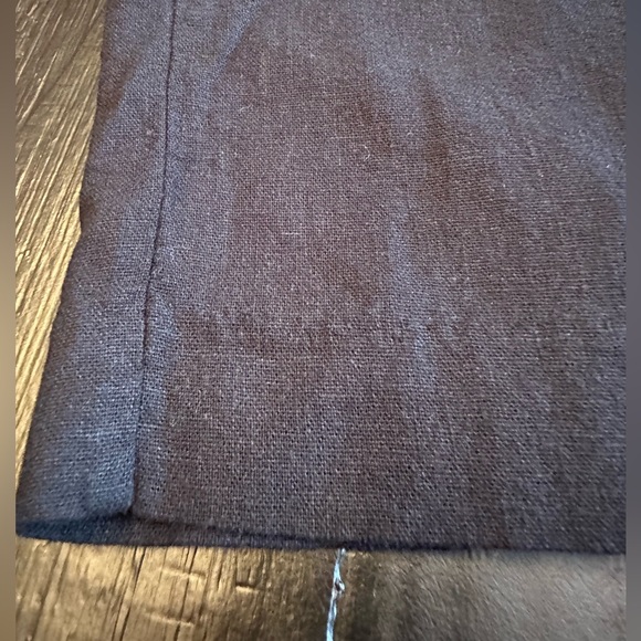 Old Navy High Waisted Linen Blend Dress Pants Black Size 14 Tall - Picture 4 of 11